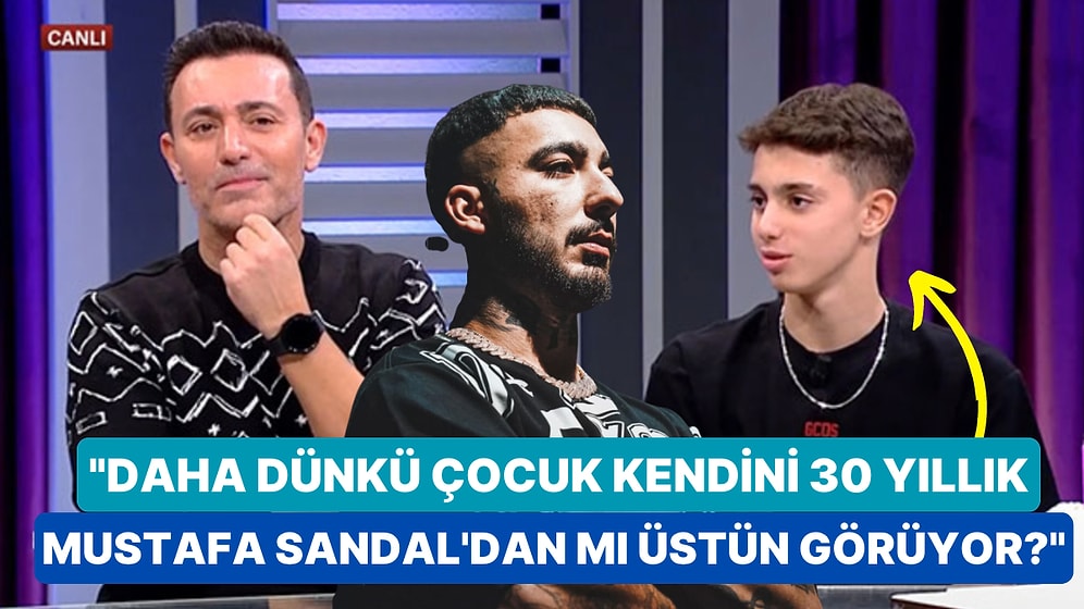 Mustafa Sandal'ın Oğlu Yaman, Uzi'nin Babasına Yersiz Çıkışına Tepki Gösterdi!