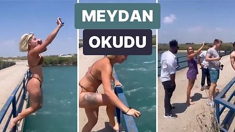 Adana'da Bir Fenomen Sulama Kanalına Atladı ve Konya'daki Başka Bir Fenomen Arkadaşına Meydan Okudu