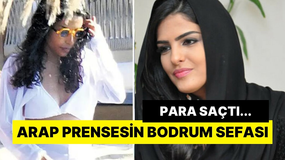 Suudi Prenses Ameerah Al Taweel, Bodrum'da Servet Dağıtıyor