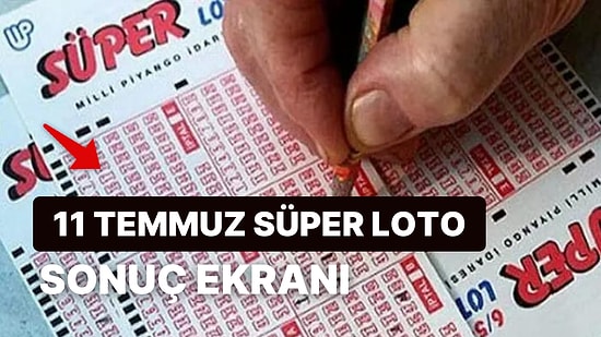 Süper Loto Sonuçları Açıklandı: 11 Temmuz Salı Süper Loto Sonuçları ve Kazandıran Numaralar