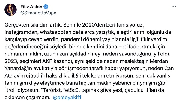 Ardından da bu paylaşımları yaptı: