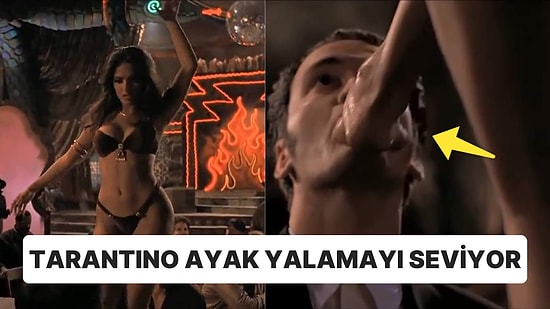 Salma Hayek, Erotik Yılan Dansı Yaptığı Sırada Tarantino'nun Ayağını Yalamasına Ne Tepki Verdi?