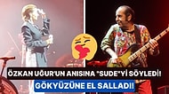 Harbiye Açık Hava Konserinde Özkan Uğur'u Anan Sıla Gökyüzüne El Salladı Seyircisinden Alkış İstedi!