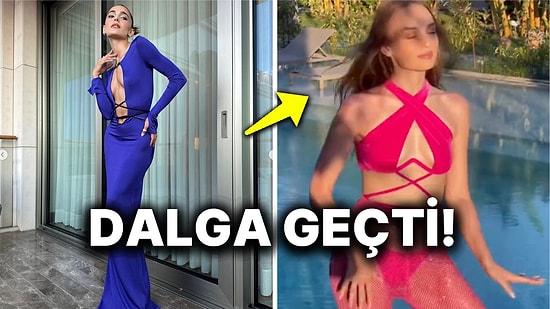 Koşun Kaos Var! Nilperi Şahinkaya, Pozdan Poza Giren Hafsanur Sancaktutan'ı Fena Tiye Aldı!