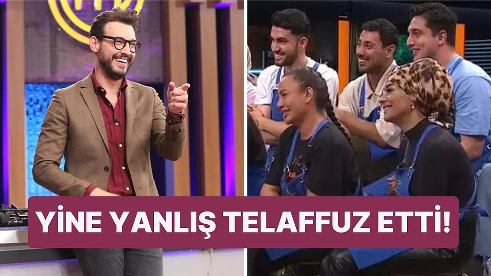 "Benim Bazen Türkçe Yetmiyor" Demişti! MasterChef Jürisi Danilo Şef, Yine Telaffuz Hatası Yaptı