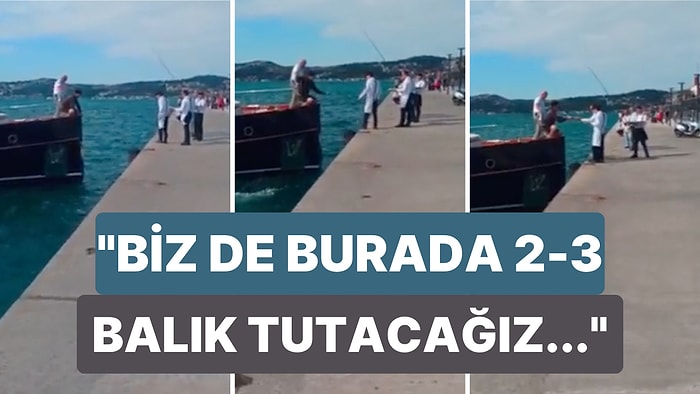 Balık Tutan Bir Adam Yemek Siparişini Almak İçin Kıyıyaya Yanaşan Yatı Görünce Şaşkınlığını Gizleyemedi