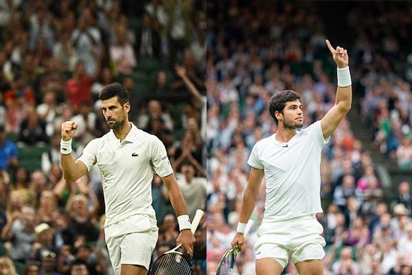 Wimbledon'da final tüm heyecanıyla sürerken izleyiciler arasında ünlü isimler vardı.