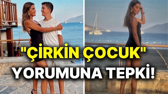 Özlem Yıldız, Oğluyla İlgili Çirkin Bir Yorum Yapan Kişiye Ağzının Payını Verdi!