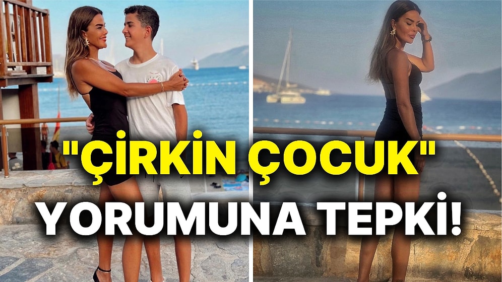 Özlem Yıldız, Oğluyla İlgili Çirkin Bir Yorum Yapan Kişiye Ağzının Payını Verdi!