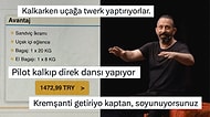 Uçak Bileti Bakarken "Uçak İçi Eğlence" Cümlesiyle Kafası Karışan Kişiye Gelen Birbirinden Komik Yorumlar