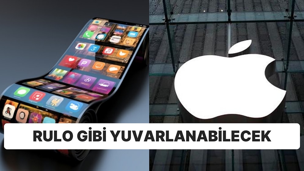 Apple'dan Dünyada Bir İlk: "Yuvarlanabilir" iPhone İçin Patent Başvurusunda Bulundu