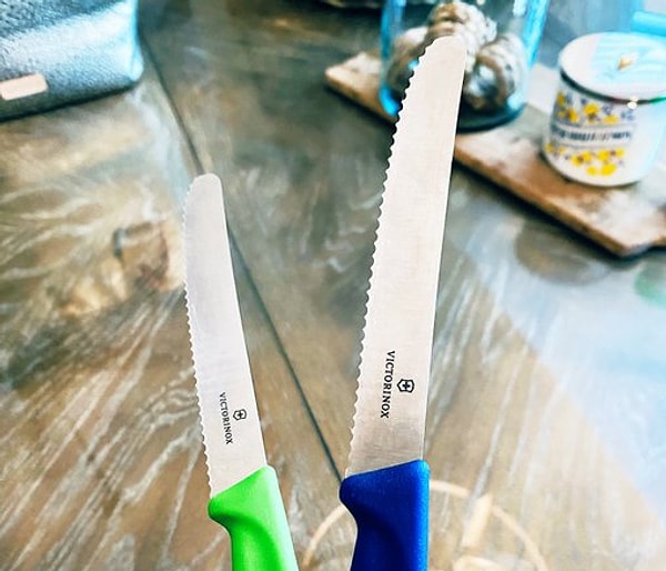 Kullanılan bıçağın şekli de, kıtırlık elde etmek için önem arz eder. Bunun için tırtıklı bıçak kullanmalısınız.