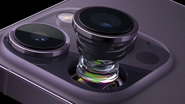 Periskop kameranın da dahil edildiği kamera modülündeki ana sensör, 14 Pro Max'de bulunana kıyasla yüzde 12 daha büyük boyutta olacak.