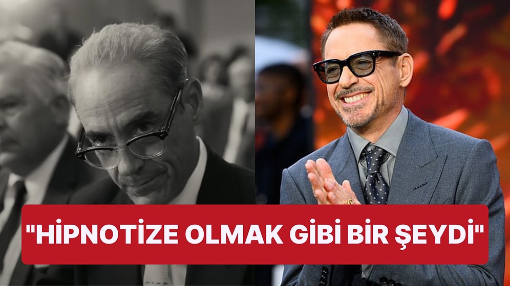 Robert Downey Jr. Oppenheimer'ın Senaryosunun Kırmızı Kağıda Basıldığını Söyledi!