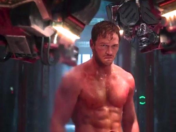 5. Hollywood'un bir diğer mihenk taşı Chris Prat ise 'Guardians of the Galaxy' filmindeki rolü için yaklaşık 27 kilo verdi.