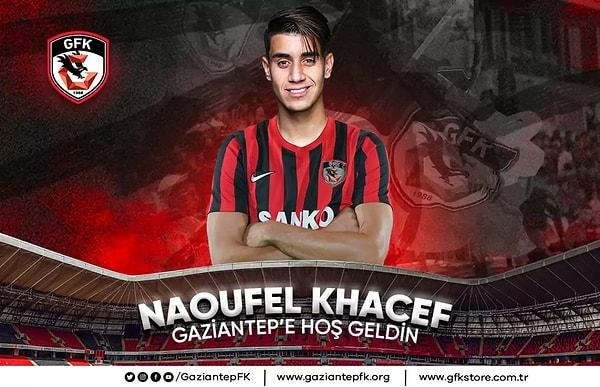 3. Gaziantep FK, 25 yaşındaki Cezayirli sol bek Naoufel Khacef ile 2+1 yıllık sözleşme imzalandığını açıkladı.
