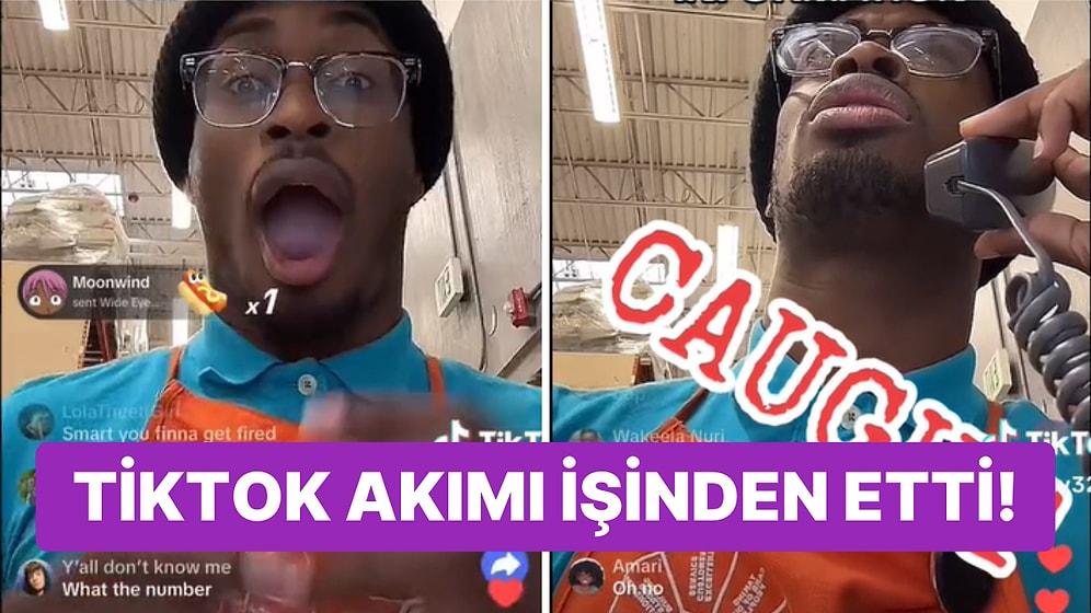 TikTok Akımı İçin İşyerinde NPC Gibi Davranan Adam Canlı Yayında Kovuldu