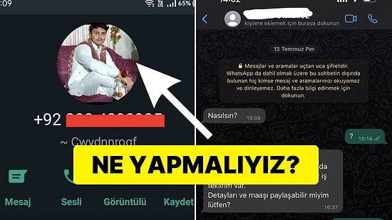 WhatsApp'ten Gelen Yabancı Çağrı ve Mesajlara Aldanarak Dolandırıcıların Yeni Tuzağına Düşmeyin!