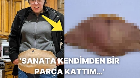 Doktora Tezi İçin Göbeğinin Bir Kısmını Aldırıp Sanata Yepyeni Bir Bakış Açısı Getiren Kadın