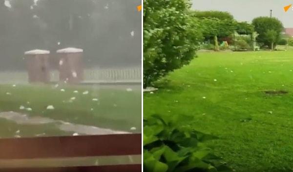 Ülkenin kuzeyindeki Veneto bölgesinde görülen dolu yağışında 53 yaşındaki bir kişi hayatını kaybetti, 110 kişi de yaralandı.