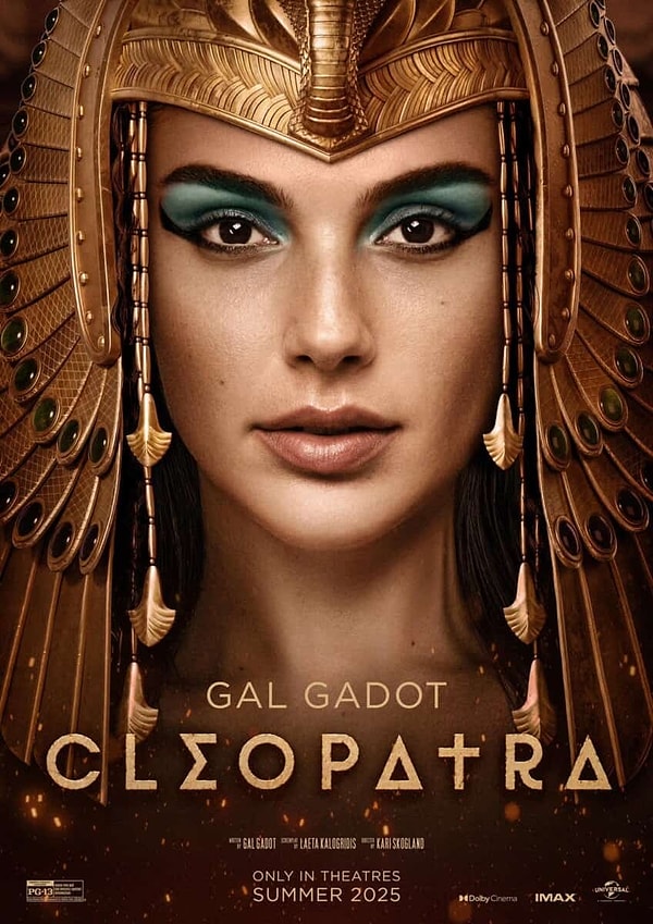 Ancak Yunan-Makedon kökenli Kleopatra'yı, İsrailli Gadot'un canlandırmasına seyircilerden tepki geldi.