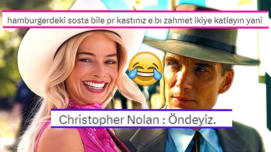 Barbie ve Oppenheimer Gişe Savaşlarını Mizahına Alet Ederek Kahkaha Komasına Sokan Kişiler!