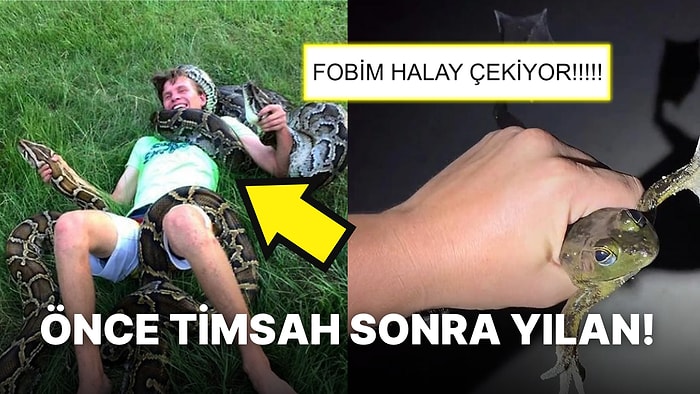 Doğayla İç İçe Olduğu Videoları Paylaşarak Yürekleri Ağza Getiren Adam!