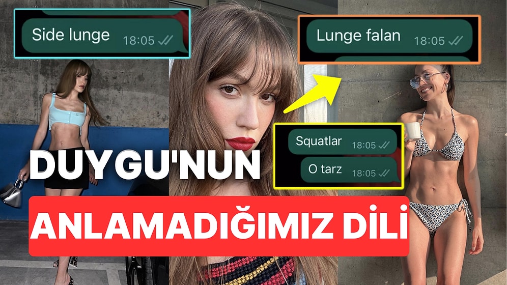 Kelimelerin Türkçesini Hatırlamakta Zorlanan Duygu Özaslan Özel Mesajlarını Paylaşarak Kendiyle Dalga Geçti