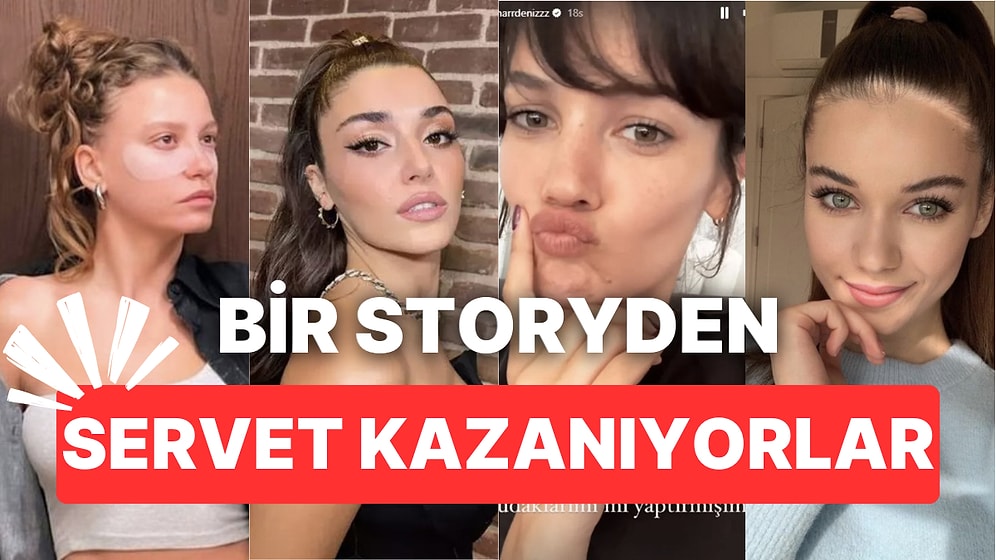 Sadece Bir Paylaşımıyla 2 Yıllık Asgari Ücretten Daha Fazla Kazanan Ünlüler Keyfinizi Kaçıracak