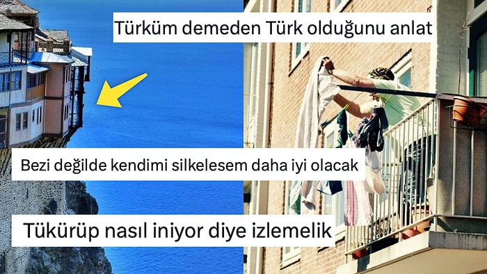 Deniz Manzaralı Evin Camından Sofra Bezi Silkeleme Hayali Kuran Kişiye Gelen Birbirinden Komik Yorumlar