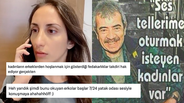 Erkeklerde "Ses Yakışıklılığı" Diye Bir Şey Var Diyen Kadına Yaptıkları Yorumlarla Hepimizi Güldüren Kişiler