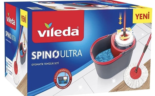 Vileda Spino Ultra Otomatik Temizlik Seti