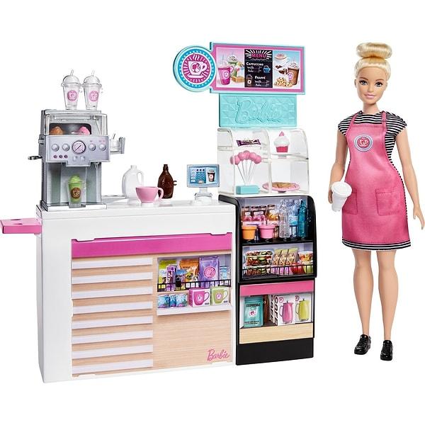 8. Barbie Kahve Dükkanı seti.