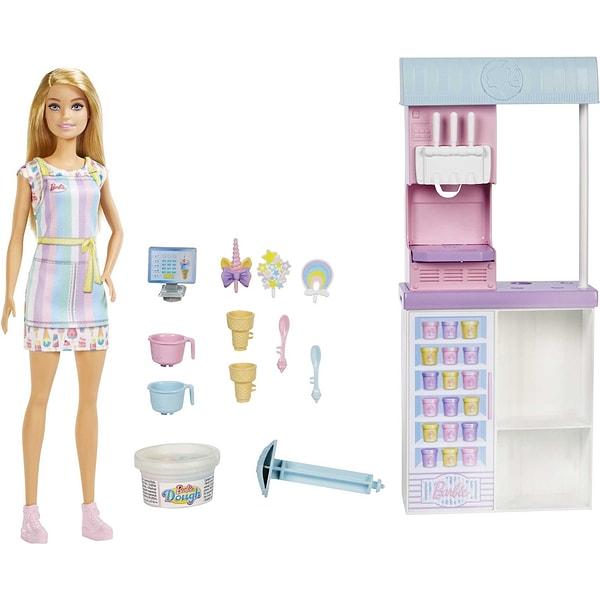 15. Barbie Dondurma Dükkanı Oyun Seti.