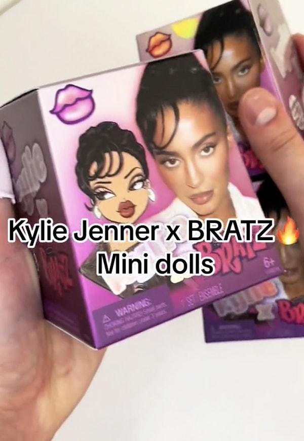 Kylie x Bratz adı verilen iş birliğinde, yaklaşık 2 santim boyunda 14 farklı plastik figür yer alıyor.