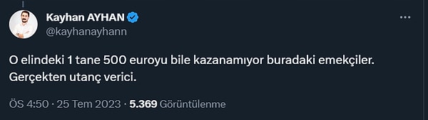 Kadının ‘bir avuç euro bozdurarak’ aldığı ev sosyal medyada da gündem oldu 👇