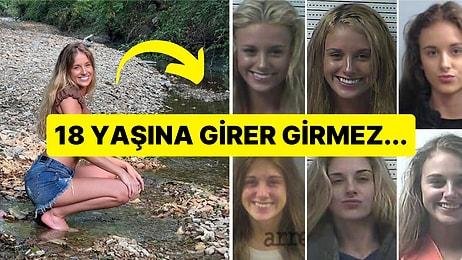 Belanın Ta Kendisi! 11 Farklı Suç İşleyip Tutuklanan Genç Kadının Fotoğrafları İnternette Viral Oldu