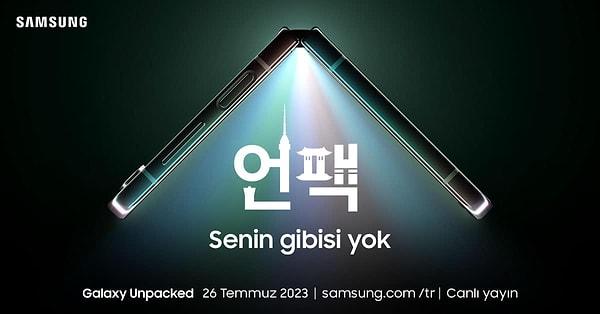Samsung, bugün anavatanı Kore'de gerçekleştirdiği Galaxy Unpacked etkinliği ile beraber katlanabilir akıllı telefon piyasasının yeni yıldızını tanıttı.