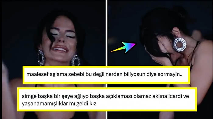 Simge, Seyircisi Hep Bir Ağızdan 'Aşkın Olayım'ı Söylemeye Başlayınca Gözyaşlarına Boğuldu!