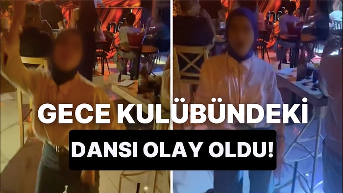 Türbanlı Gencin Bir Gece Kulübünde Dans Ettiği Anlar Sosyal Medyada Tartışma Yarattı