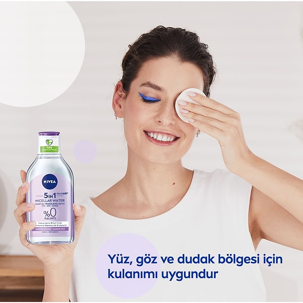 15. NIVEA 5IN1 Micellar Makyaj Temizleme Suyu