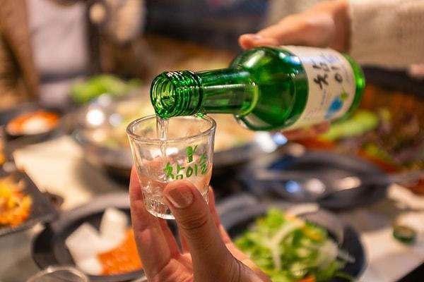 15. Güney Kore'de en yaygın alkol hangisi?