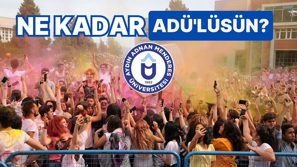 Adnan Menderes Üniversitesi Mezunları Bu Testte Full Çekiyor!