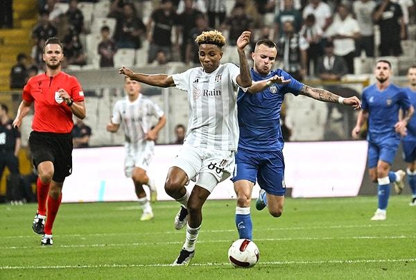 UEFA Avrupa Konferans Ligi 2. Eleme Turu ilk maçında Beşiktaş, sahasında Arnavutluk ekibi Tirana'yı ağırladı.