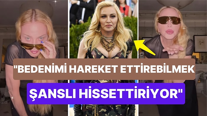 Yoğun Bakımdan Çıkan 64 Yaşındaki Madonna Dans Ettiği Videosuyla Sosyal Medyaya Geri Döndü