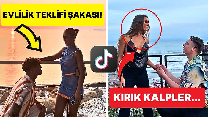 TikTok Yine Şaşırtmadı: Bu Sefer de Sahte Evlilik Teklifi Akımı Tartışma Yarattı