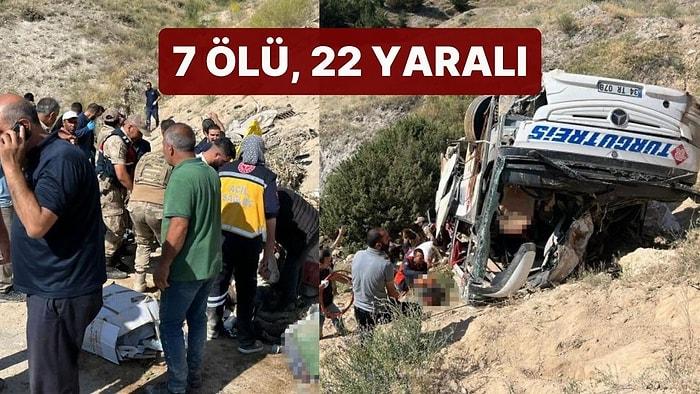 Kars'ta Yolcu Otobüsü Viyadükten Düştü! 7 Ölü, 22 Yaralı