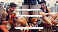 Murat Boz'un Bir Köpek Bir Bebekle Paylaştığı Yeni Pozu "Evlen de Mürüvvetini Görelim!" Dedirtti!