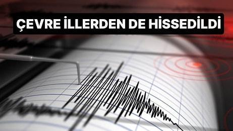 Konya'da 5.0 Büyüklüğünde Deprem! Çevre İllerden de Hissedildi