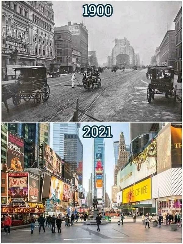 4. ABD, Times Meydanı (1900 - 2021)